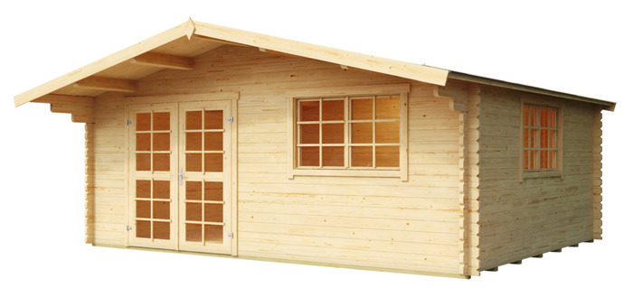Lasita Maja England 3 hytte 485 x 385 cm